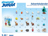 Playmobil Junior 70297 Calendario dell'Avvento JUNIOR: Natale innevato