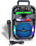 Bontempi | SonicSync - Amplificatore Wireless Karaoke con Microfono Dinamico, Effetti Luminosi