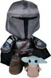 Simba - Peluche Disney Mandalorian cm 25 e The Child cm 7