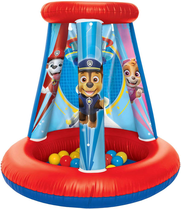 Piscina con palline per bambini Paw Patrol, 1 gonfiabile e 15 palline morbide