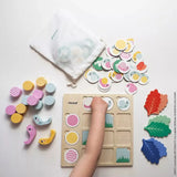 Lumache - Gioco educativo, tabella a doppia entrata