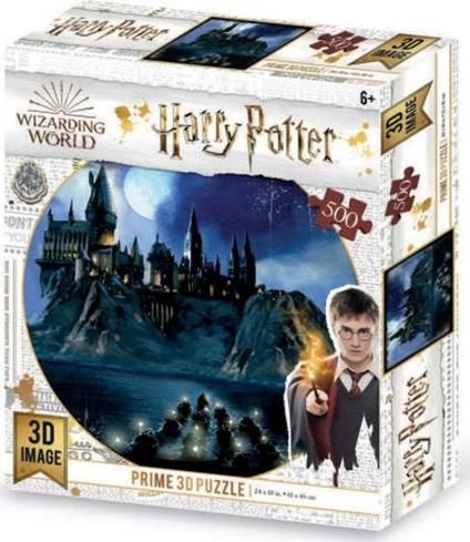 Puzzle 3D Harry Potter Hogwarts 500 Pz