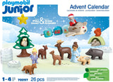 Playmobil Junior 70297 Calendario dell'Avvento JUNIOR: Natale innevato