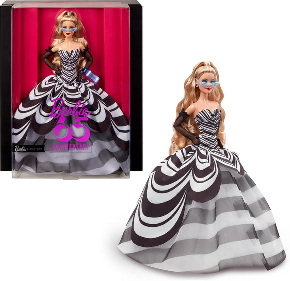 Barbie Signature 65° Anniversario - Bambola Glamour da Collezione