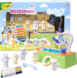 Washimals Bluey, Set Attività con Piscina e 5 Cuccioli - Di Maio Giocattoli