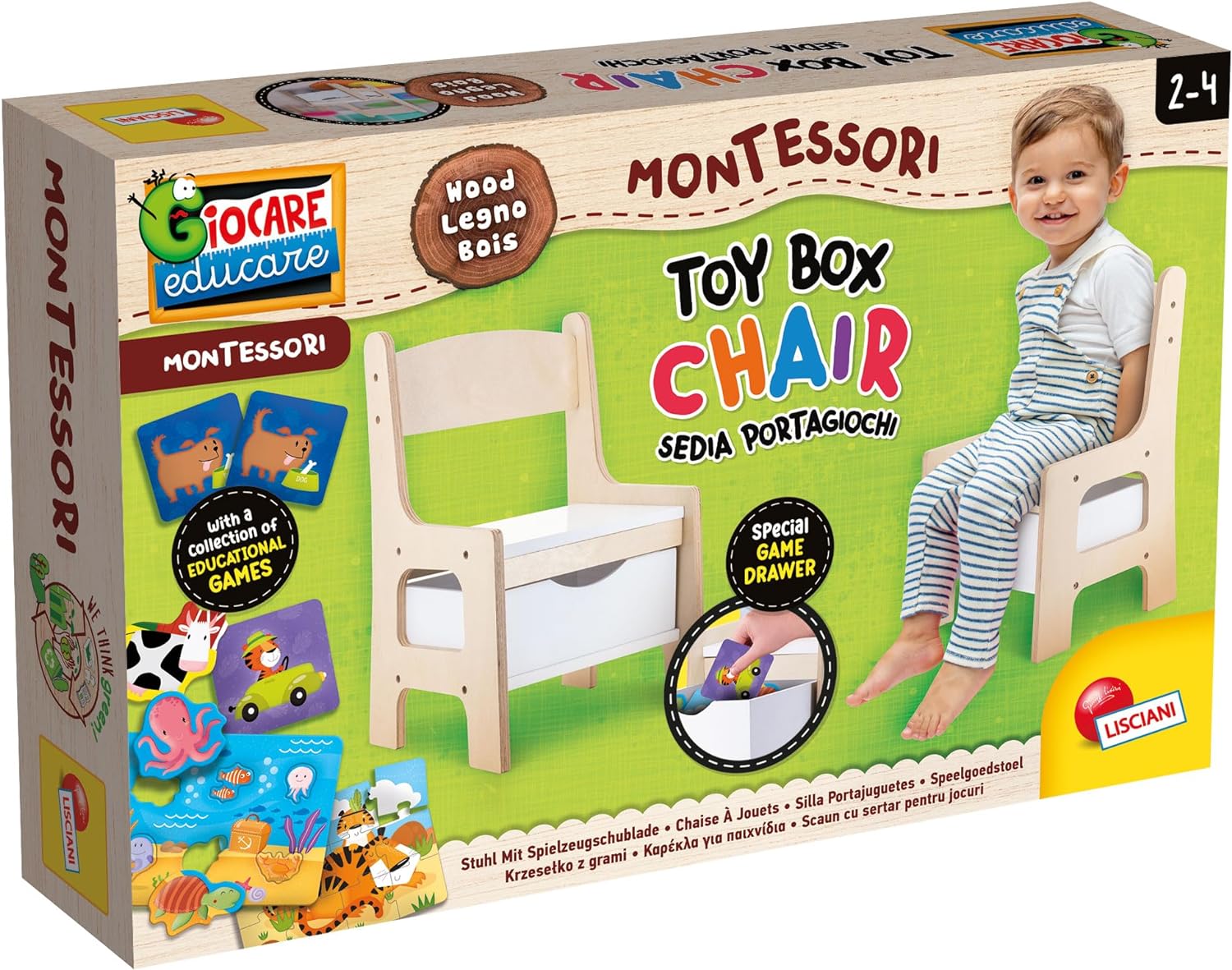 MONTESSORI BABY SCATOLA GRANDE - Giochi per bambini