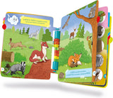 Clementoni - 16643 - Sapientino - Girapagina, Animali E Ambienti - Libro Educativo Ed Interattivo