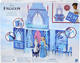 Disney Frozen, Palazzo di ghiaccio di Elsa richiudibile, Bambole di Elsa e Olaf - Hasbro