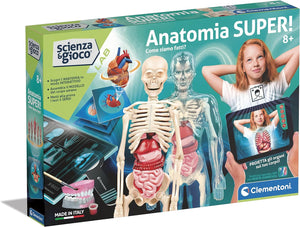 Clementoni - 19299 - Scienza E Gioco Lab - Anatomia Super