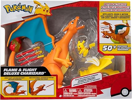 Bizak Pokemon Deluxe Electronic Charizard Vs Pikachu