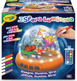 CRAYOLA - Sfera Luminosa, Set Motorizzato con Luci e Movimento per Creare Disegni