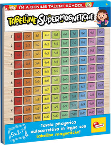 Lisciani Giochi- I'm a Genius tabelline supermagnetiche