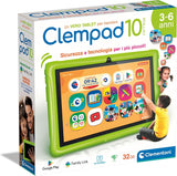 Clementoni - Clempad 10 Pollici, Tablet Educativo ROSA