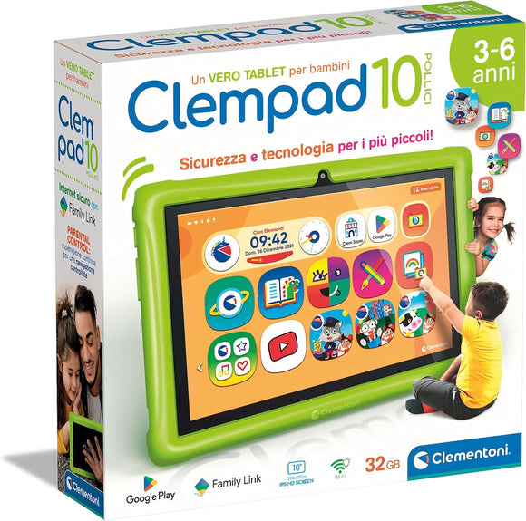 Clementoni  - Clempad Tablet Educativo