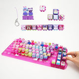 Clickeez Keyboard MegaPack – Tastiera Kawaii con 15 Keycaps