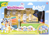 Washimals Bluey, Set Attività con Piscina e 5 Cuccioli - Di Maio Giocattoli