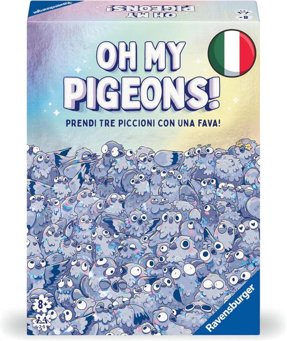 Ravensburger - Oh my Pigeons!, Gioco di Carte per Tutta la Famiglia