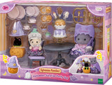 Sylvanian Families - Set per festa a sorpresa di Halloween - Set da gioco per case delle bambole