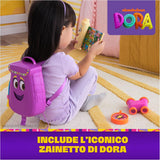 Dora l'Esploratrice, Zainetto con Accessori per l'Esplorazione - Di Maio Giocattoli