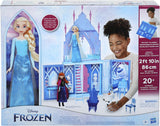 Disney Frozen, Palazzo di ghiaccio di Elsa richiudibile, Bambole di Elsa e Olaf - Hasbro