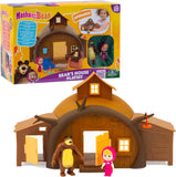 Giochi Preziosi Masha E Orso - Casa Di Orso Playset Ricca Di Accessori