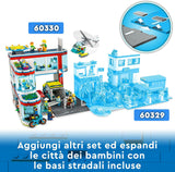 LEGO 60330 City Ospedale, Set con Autoambulanza