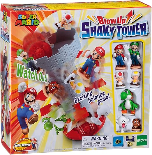 Super Mario - Blow up shaky tower