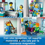 LEGO 60330 City Ospedale, Set con Autoambulanza