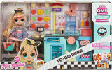 LOL Surprise OMG To-Go Diner Playset con Oltre 45 sorprese