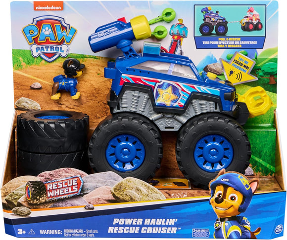 Paw Patrol: Rescue Wheels Chase Deluxe, Veicolo Giocattolo con Propulsore