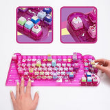Clickeez Keyboard MegaPack – Tastiera Kawaii con 15 Keycaps