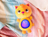 Gatto di peluche rilassante per bambini - N - Di Maio Giocattoli