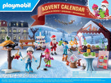 PLAYMOBIL Christmas 71472 Calendario dell'Avvento: Mercatini di Natale, 24 entusiasmanti sorprese