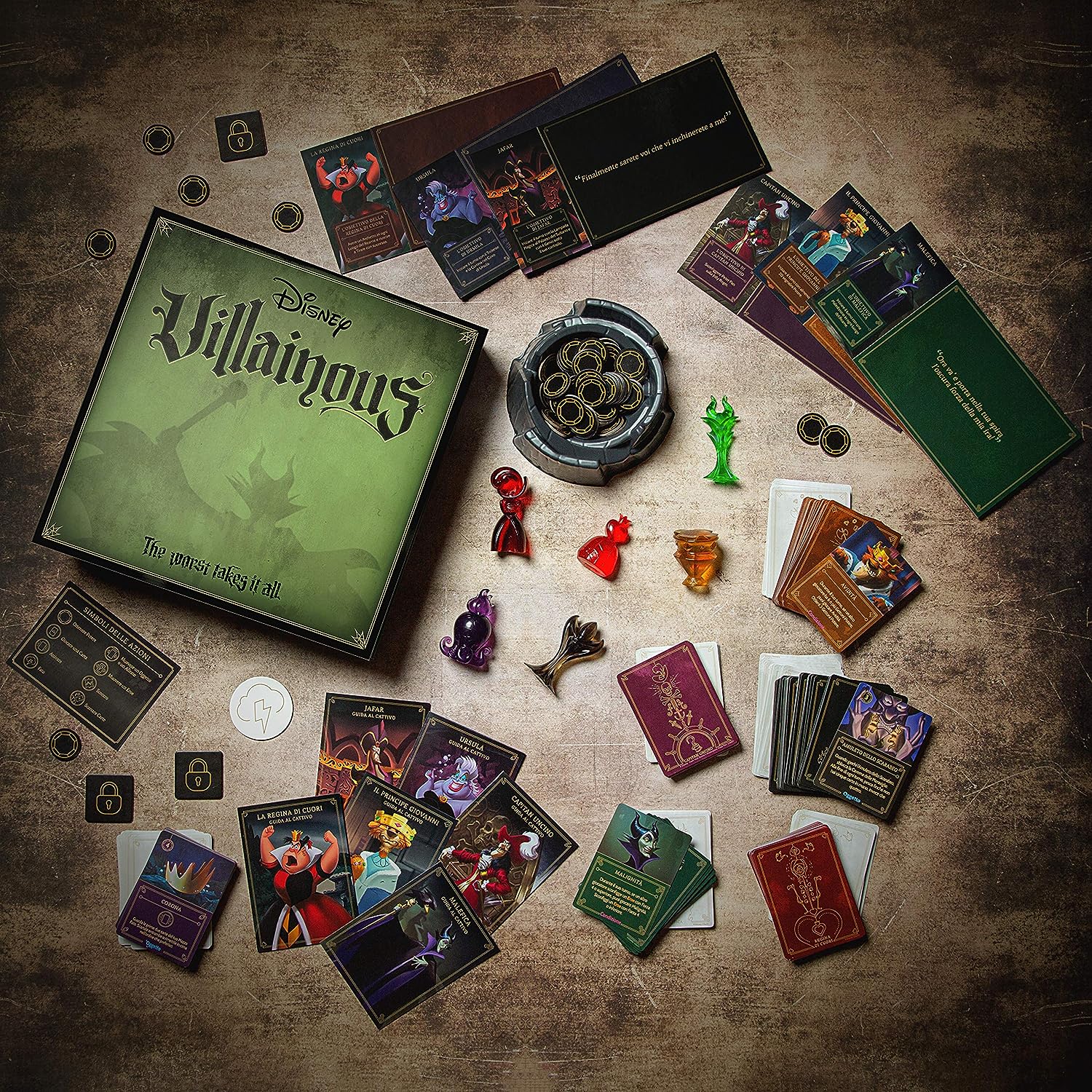 Ravensburger – Disney Villainous, Gioco Di Strategia, Gioco Da