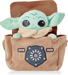 Simba - Peluche Disney Mandalorian Il Bambino in borsa, cm 25