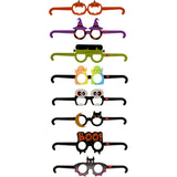 Set di 8 Occhiali Halloween in Carta