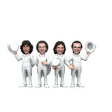 Minix set 4 personaggi Pooh