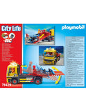 Playmobil - Carro attrezzi con go kart - 71429 D - Di Maio Giocattoli