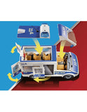 PLAYMOBIL -  CITY ACTION FURGONE DELLA POLIZIA CON LUCI E SUONI - 70899 D - Di Maio Giocattoli