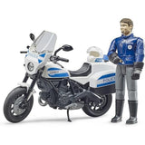 Bruder bworld Scrambler Ducati Moto della Polizia, Agente e Accessori