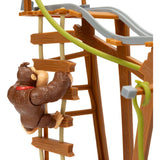 Super Mario Nintendo Donkey Kong Mine Cart Action Set & Action Figure