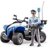 Bruder  Quad della Polizia con Agente e Dotazione