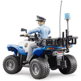 Bruder  Quad della Polizia con Agente e Dotazione