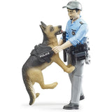 Bruder bworld Poliziotto con Cane e Accessori