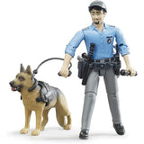 Bruder bworld Poliziotto con Cane e Accessori
