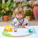 Hape Animali della Giungla con Binario e Trenino