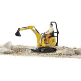 Bruder bworld JCB Microescavatore 8010 CTS con Operaio Edile