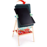 Hape Cavalletto in Piedi a 2 Lati con Lavagna a Gesso e Lavagna Bianca