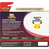 Pokèmon: Collezione di Adesivi Tecnologici per 30a Celebrazione