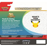 Pokèmon: Collezione di Adesivi Tecnologici per 30a Celebrazione